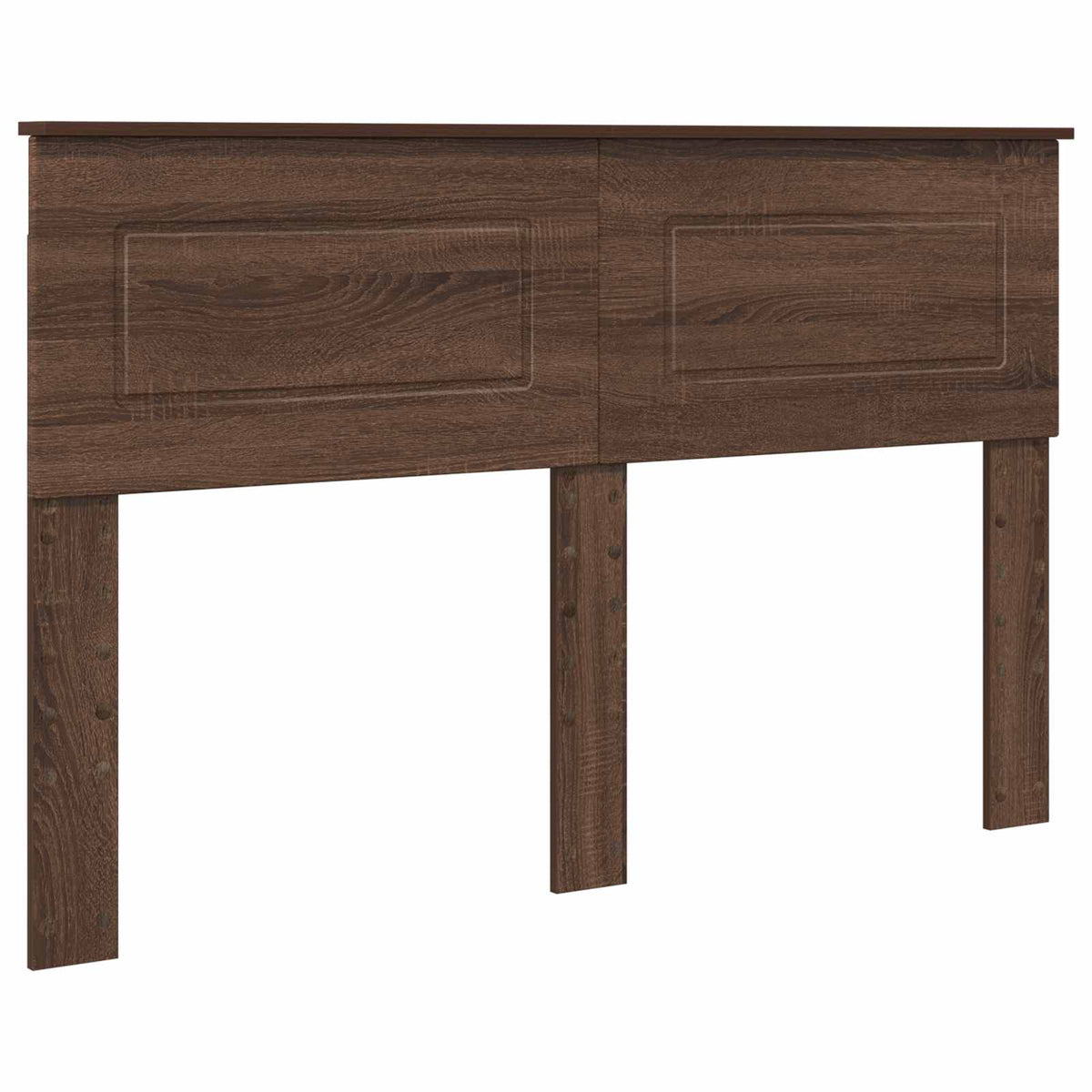 vidaXL Headboard Brown Oak Engineered wood