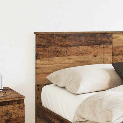 vidaXL Headboard Old Wood Engineered wood