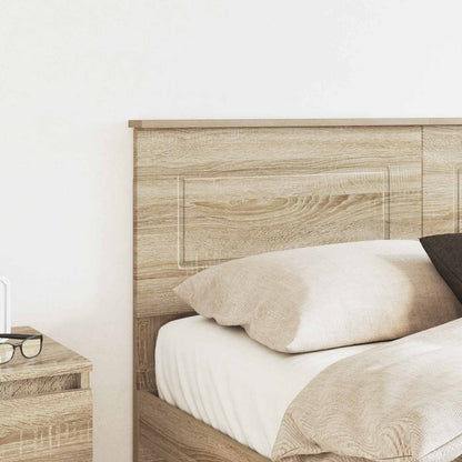 vidaXL Headboard Sonoma Oak Engineered wood