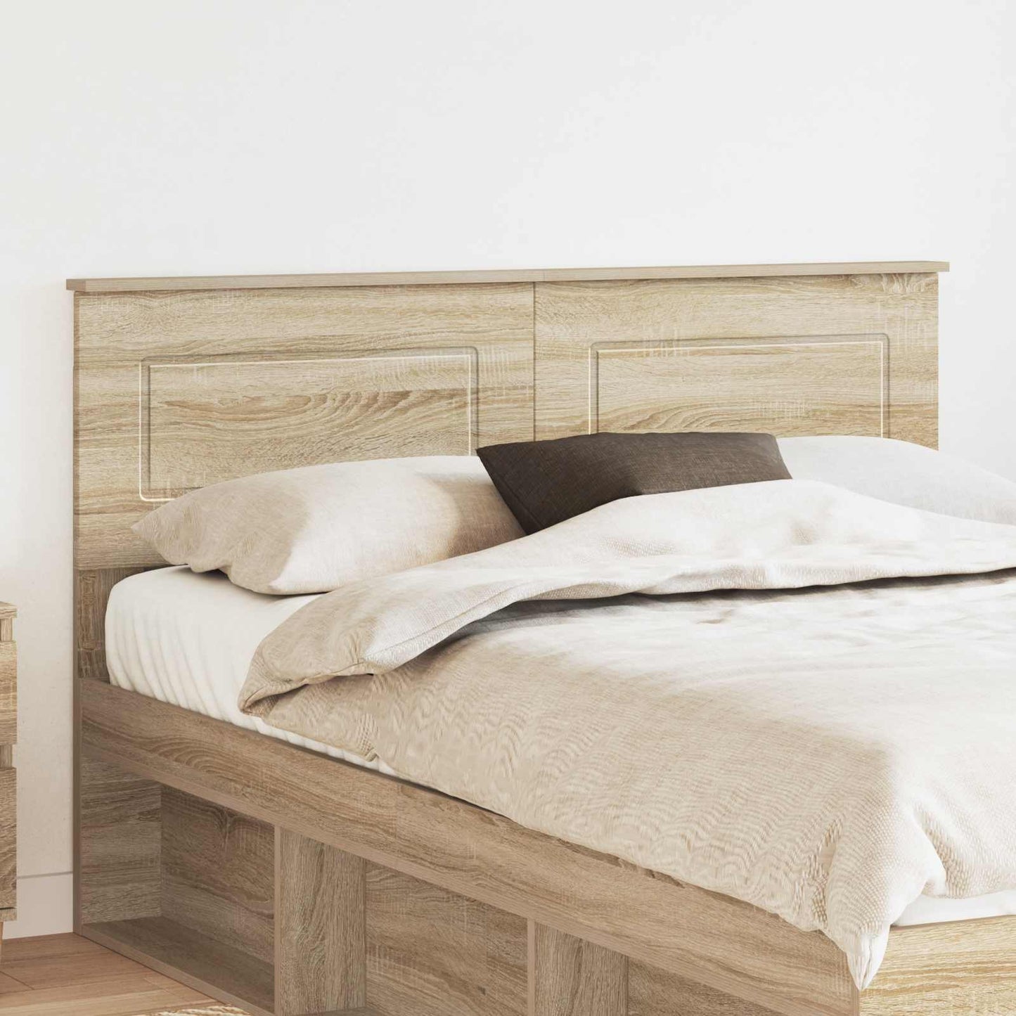 vidaXL Headboard Sonoma Oak Engineered wood