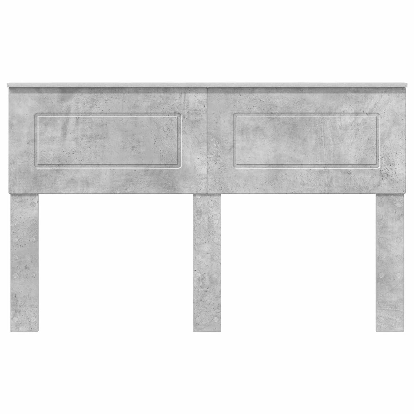 vidaXL Headboard Concrete Grey Engineered wood