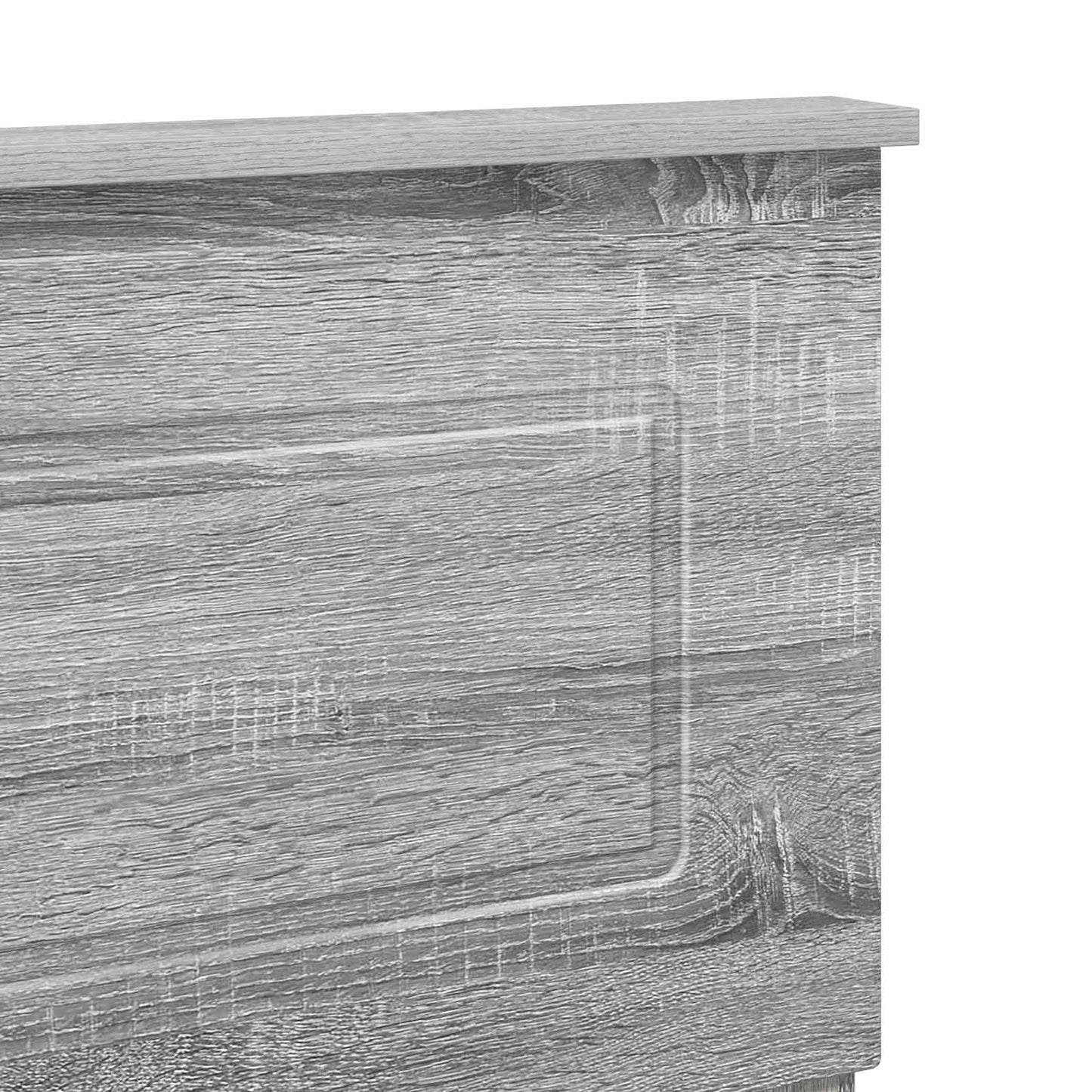 vidaXL Headboard Grey Sonoma Engineered wood