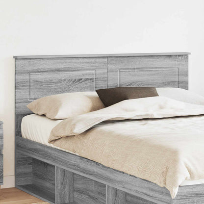 vidaXL Headboard Grey Sonoma Engineered wood