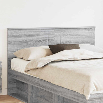 vidaXL Headboard Grey Sonoma Engineered wood