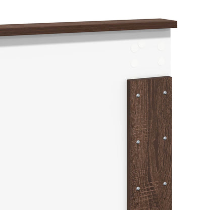 vidaXL Headboard Brown Oak Engineered wood