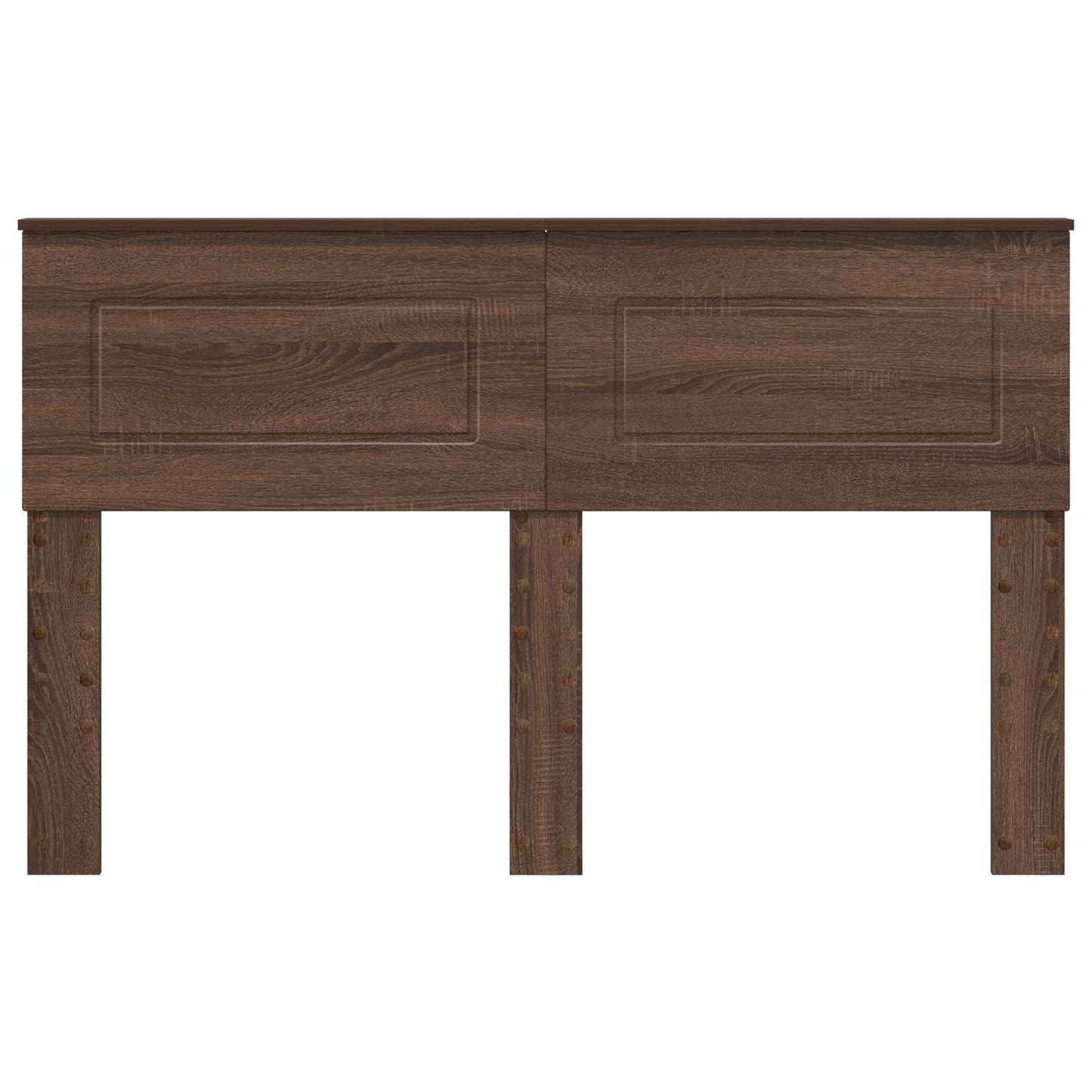 vidaXL Headboard Brown Oak Engineered wood