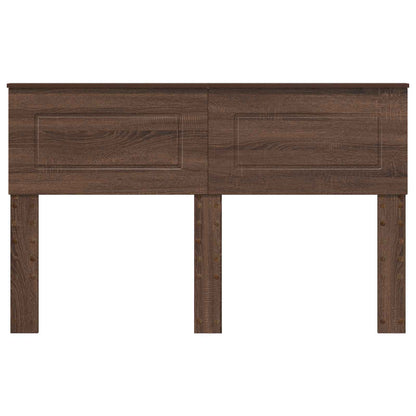 vidaXL Headboard Brown Oak Engineered wood