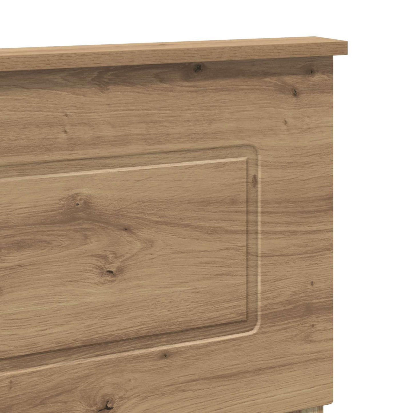 vidaXL Headboard Artisan Oak Engineered wood