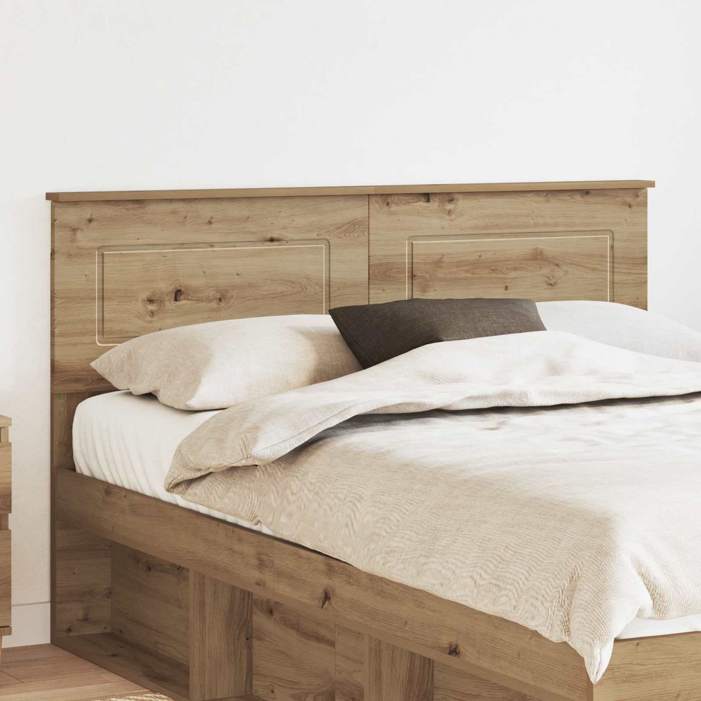 vidaXL Headboard Artisan Oak Engineered wood