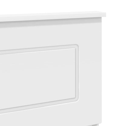 vidaXL Headboard White Engineered wood