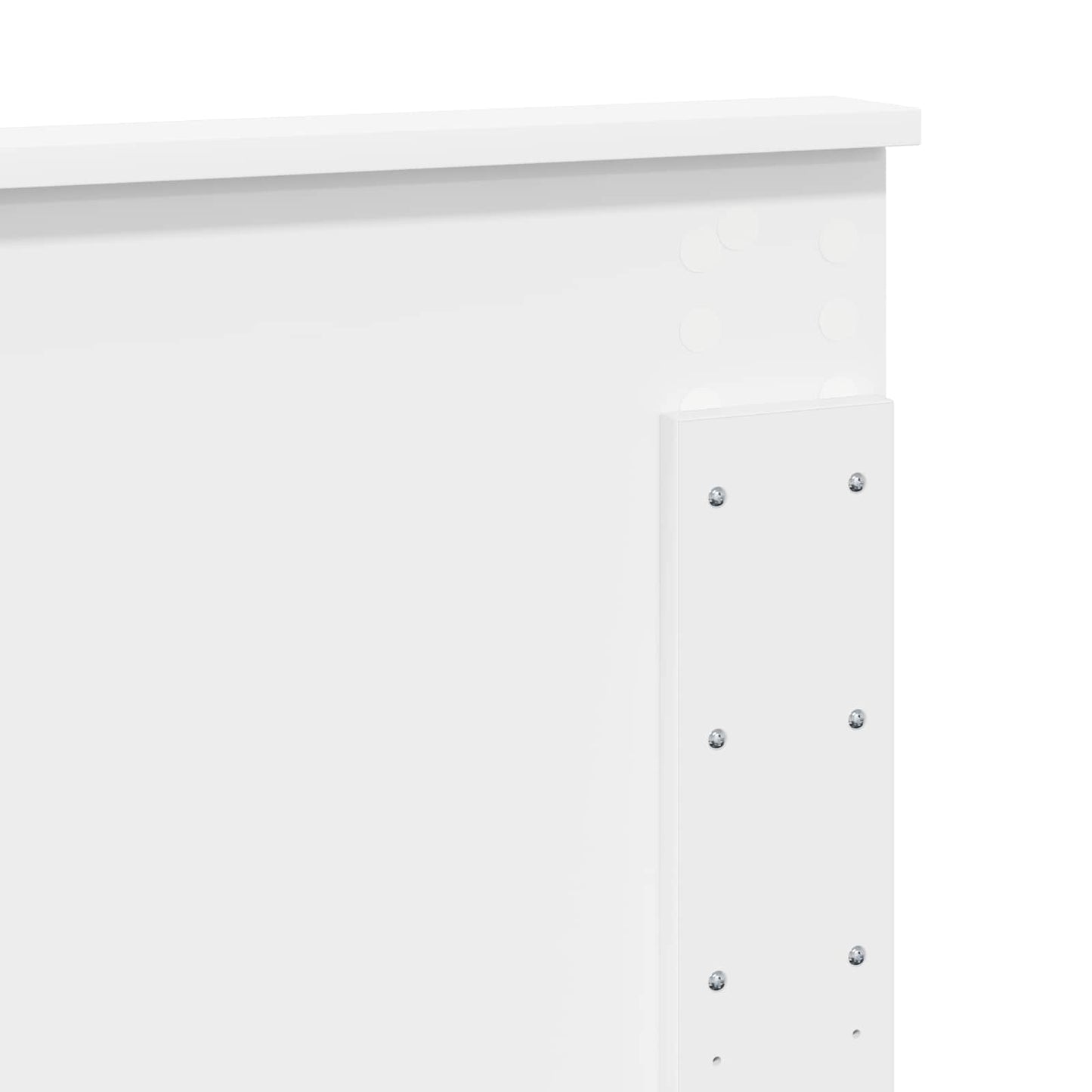 vidaXL Headboard White Engineered wood