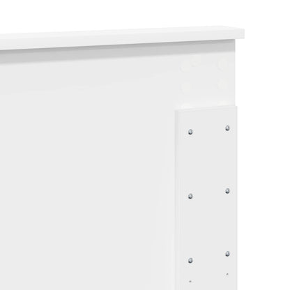 vidaXL Headboard White Engineered wood