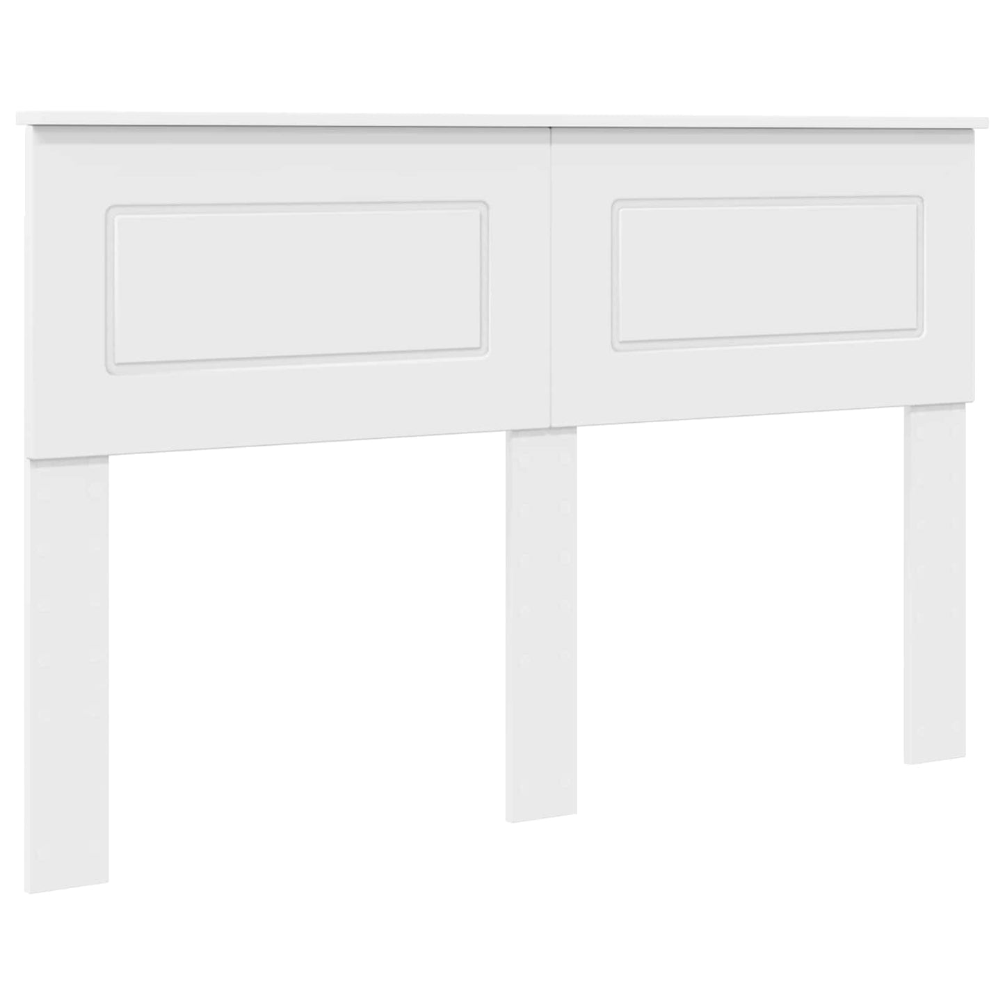vidaXL Headboard White Engineered wood