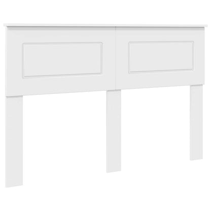 vidaXL Headboard White Engineered wood