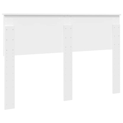 vidaXL Headboard White Engineered wood