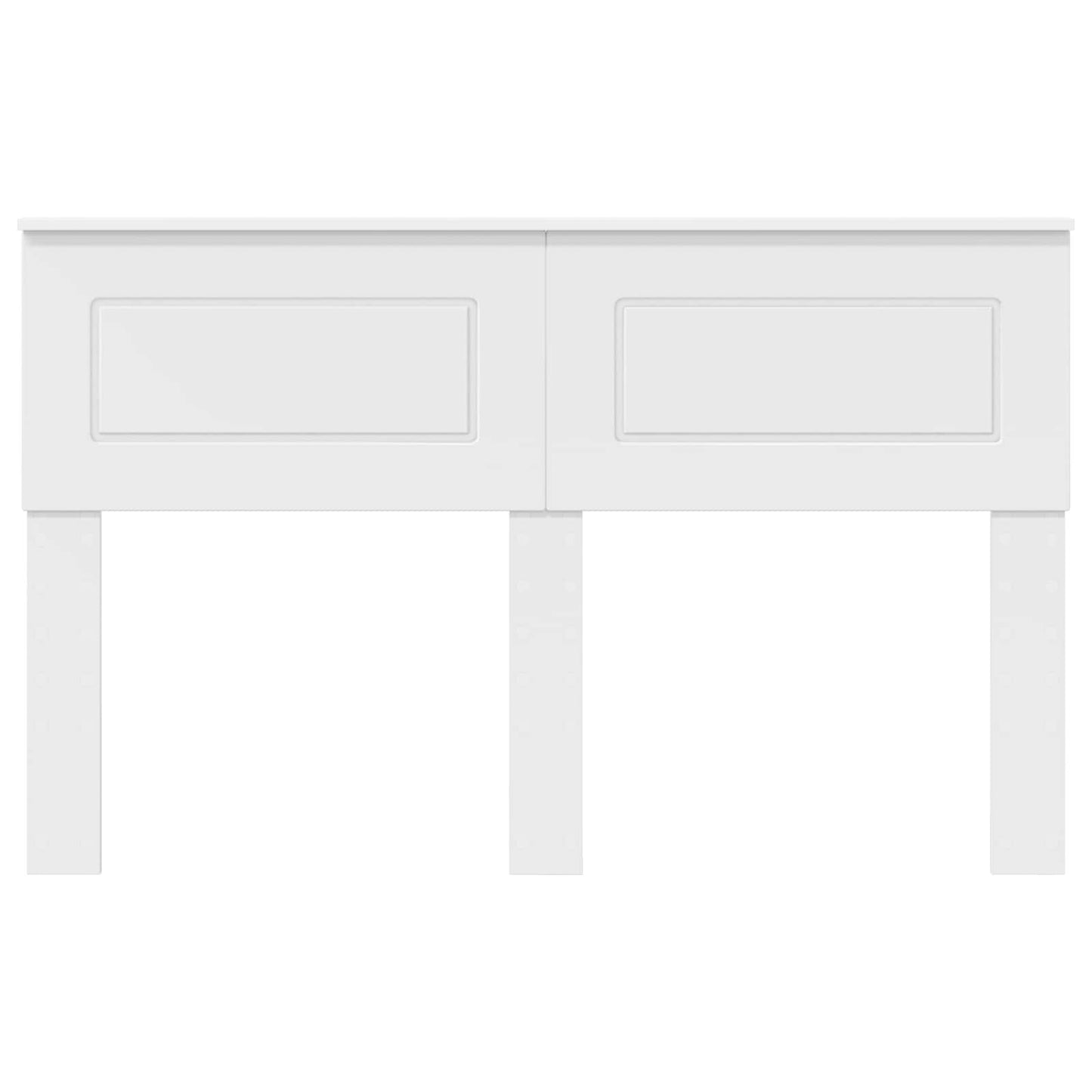 vidaXL Headboard White Engineered wood