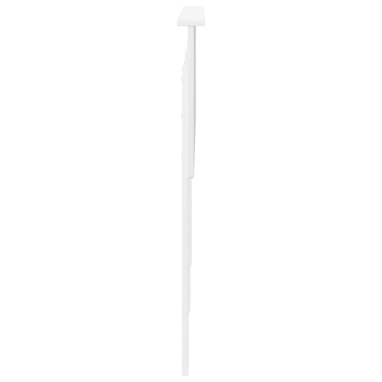 vidaXL Headboard White Engineered wood