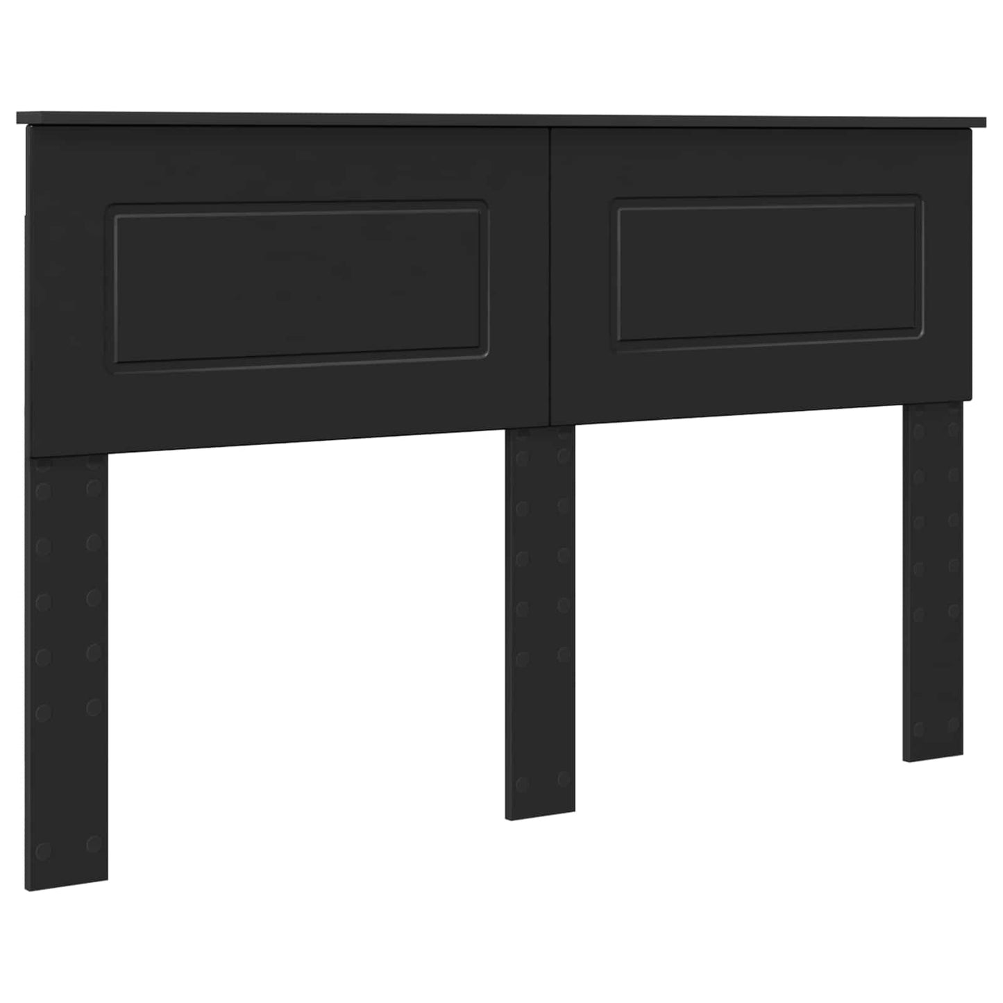 vidaXL Headboard Black Oak Engineered wood