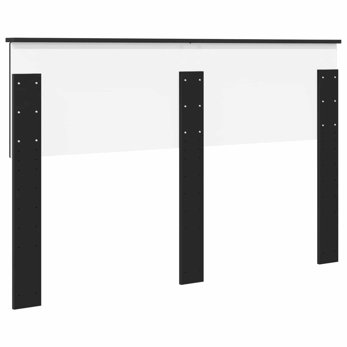 vidaXL Headboard Black Oak Engineered wood