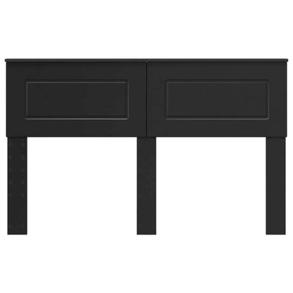 vidaXL Headboard Black Oak Engineered wood