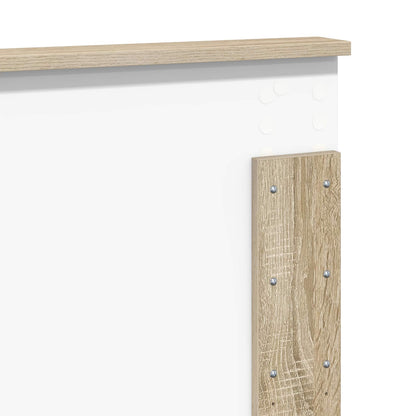 vidaXL Headboard Sonoma Oak Engineered wood