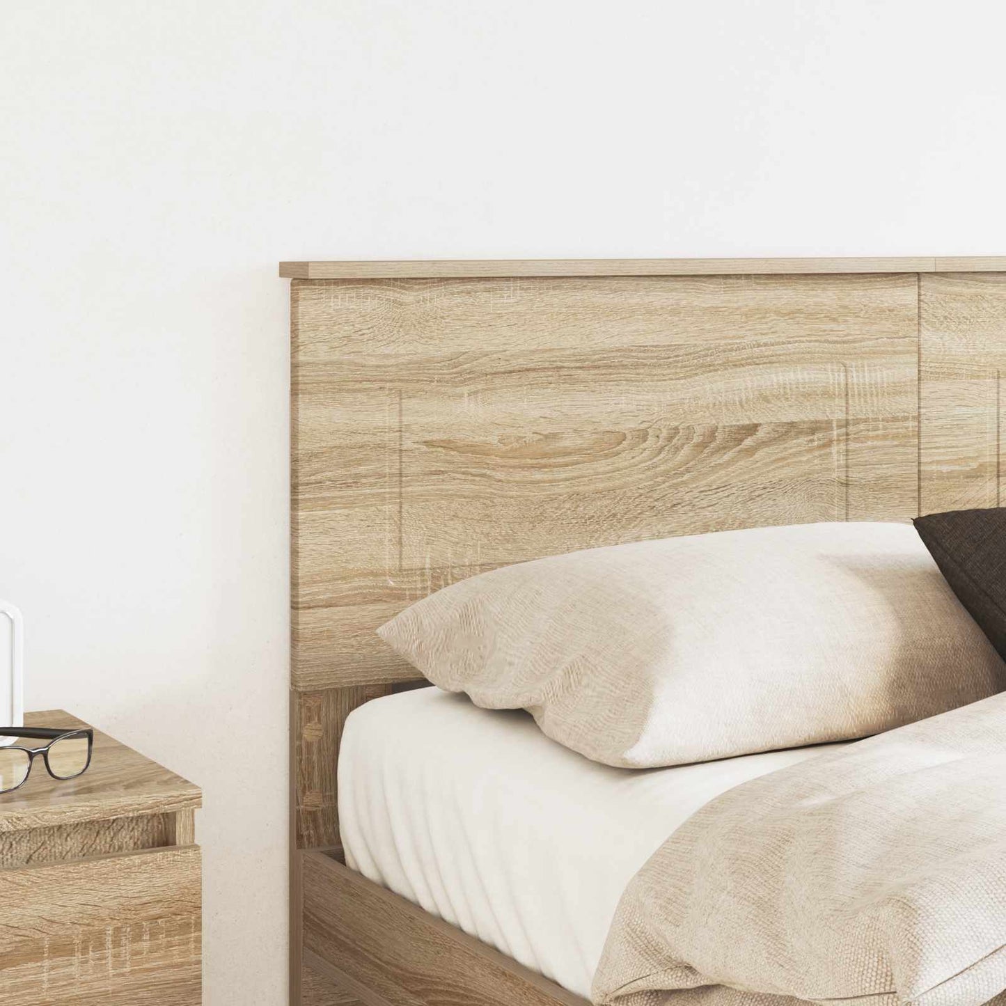 vidaXL Headboard Sonoma Oak Engineered wood