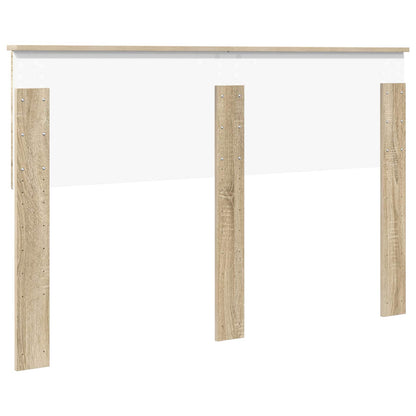 vidaXL Headboard Sonoma Oak Engineered wood