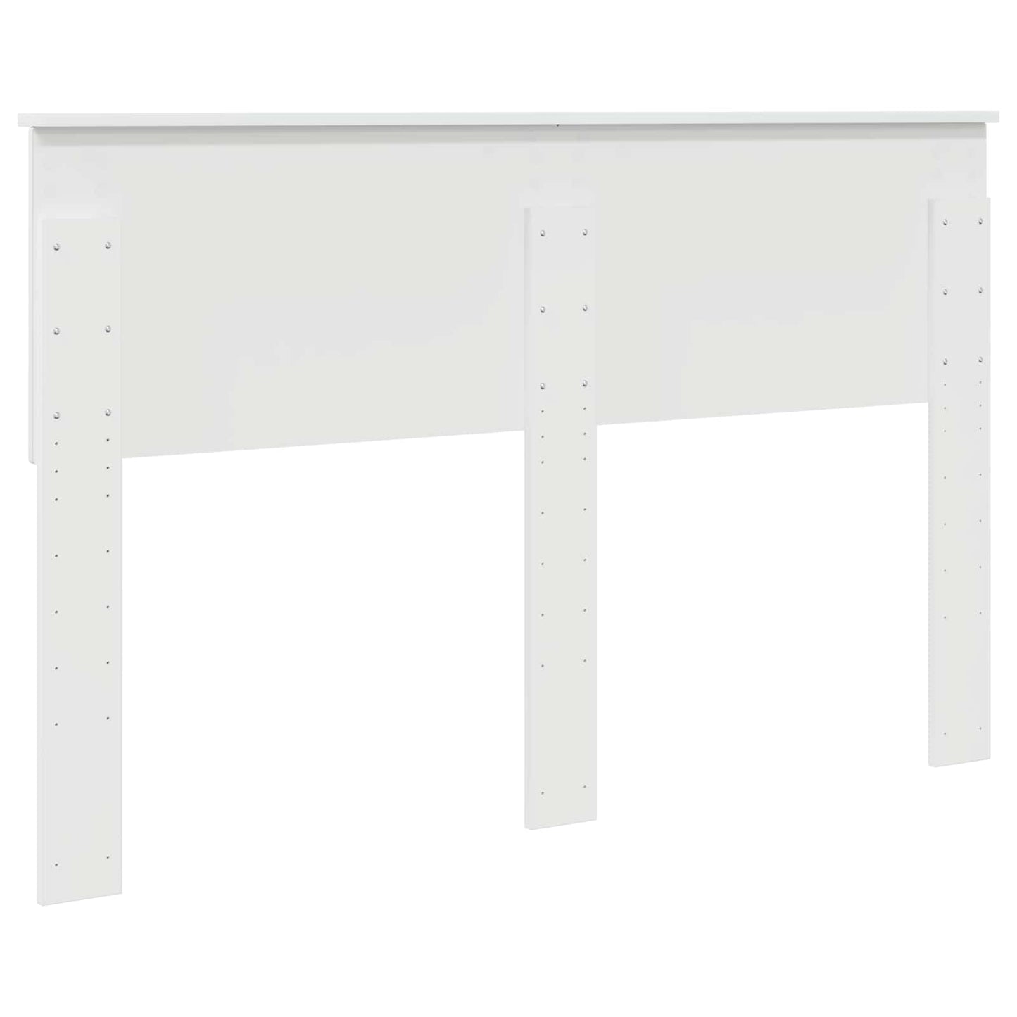 vidaXL Headboard Gloss White Engineered wood