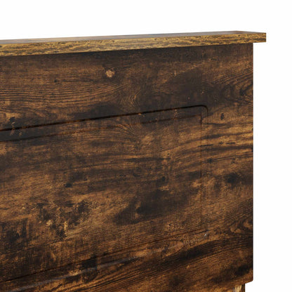 vidaXL Headboard Smoked Oak Engineered wood