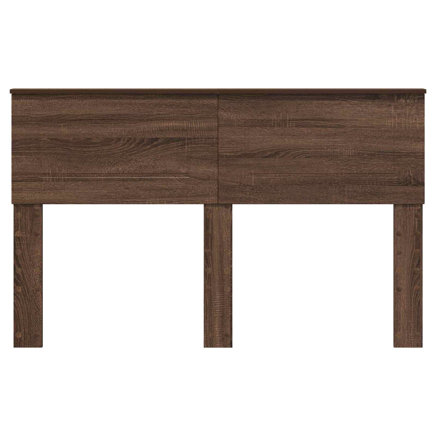 vidaXL Headboard Brown Oak Engineered wood