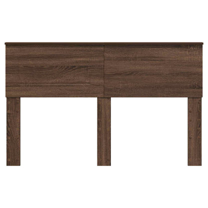 vidaXL Headboard Brown Oak Engineered wood