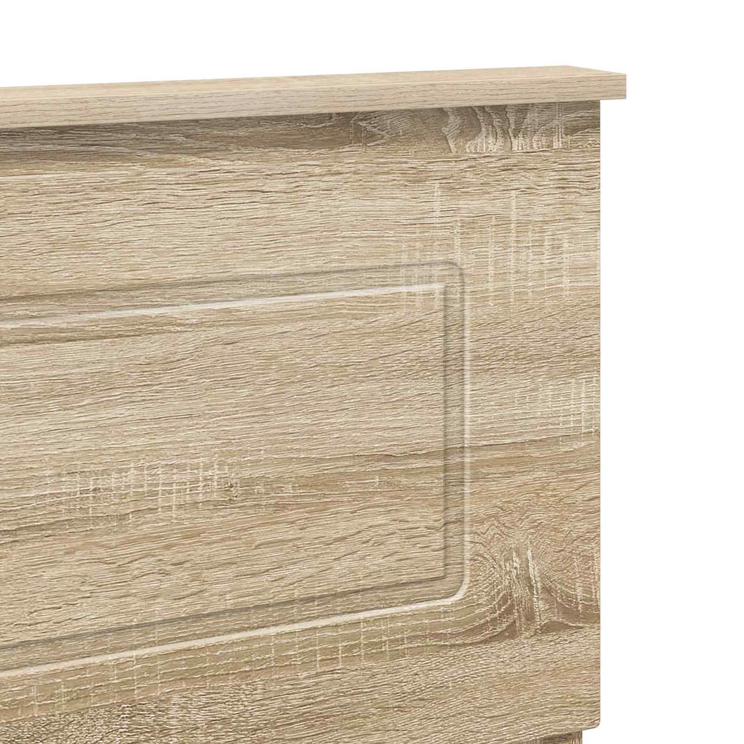 vidaXL Headboard Sonoma Oak Engineered wood