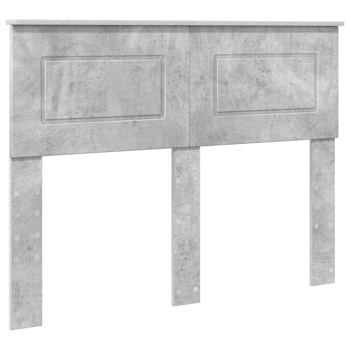 vidaXL Headboard Concrete Grey Engineered wood