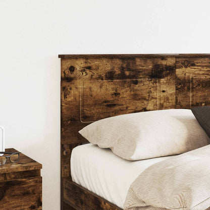 vidaXL Headboard Smoked Oak Engineered wood