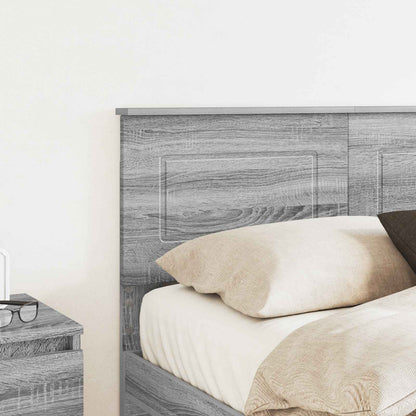 vidaXL Headboard Grey Sonoma Engineered wood