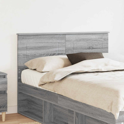 vidaXL Headboard Grey Sonoma Engineered wood