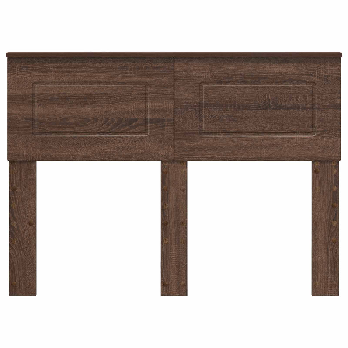 vidaXL Headboard Brown Oak Engineered wood