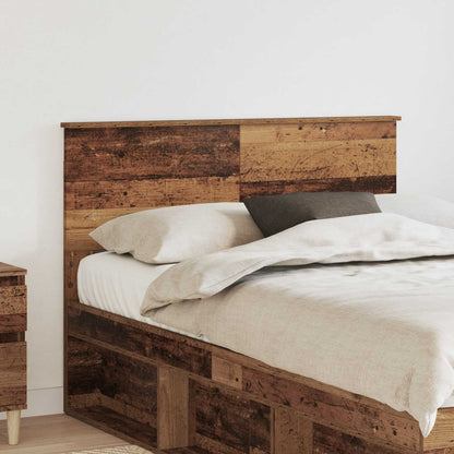vidaXL Headboard Old Wood Engineered wood
