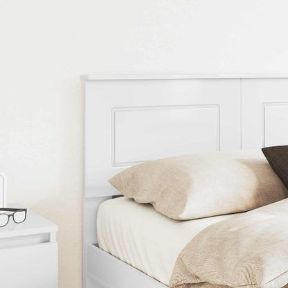 vidaXL Headboard White Engineered wood