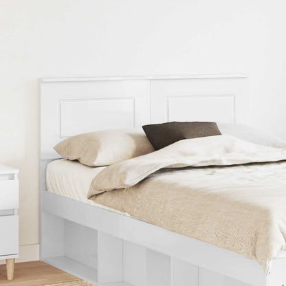 vidaXL Headboard White Engineered wood