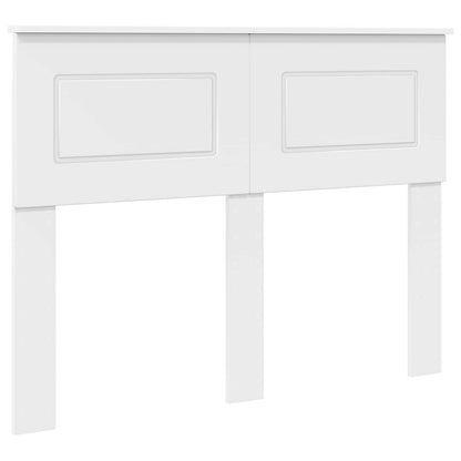 vidaXL Headboard White Engineered wood
