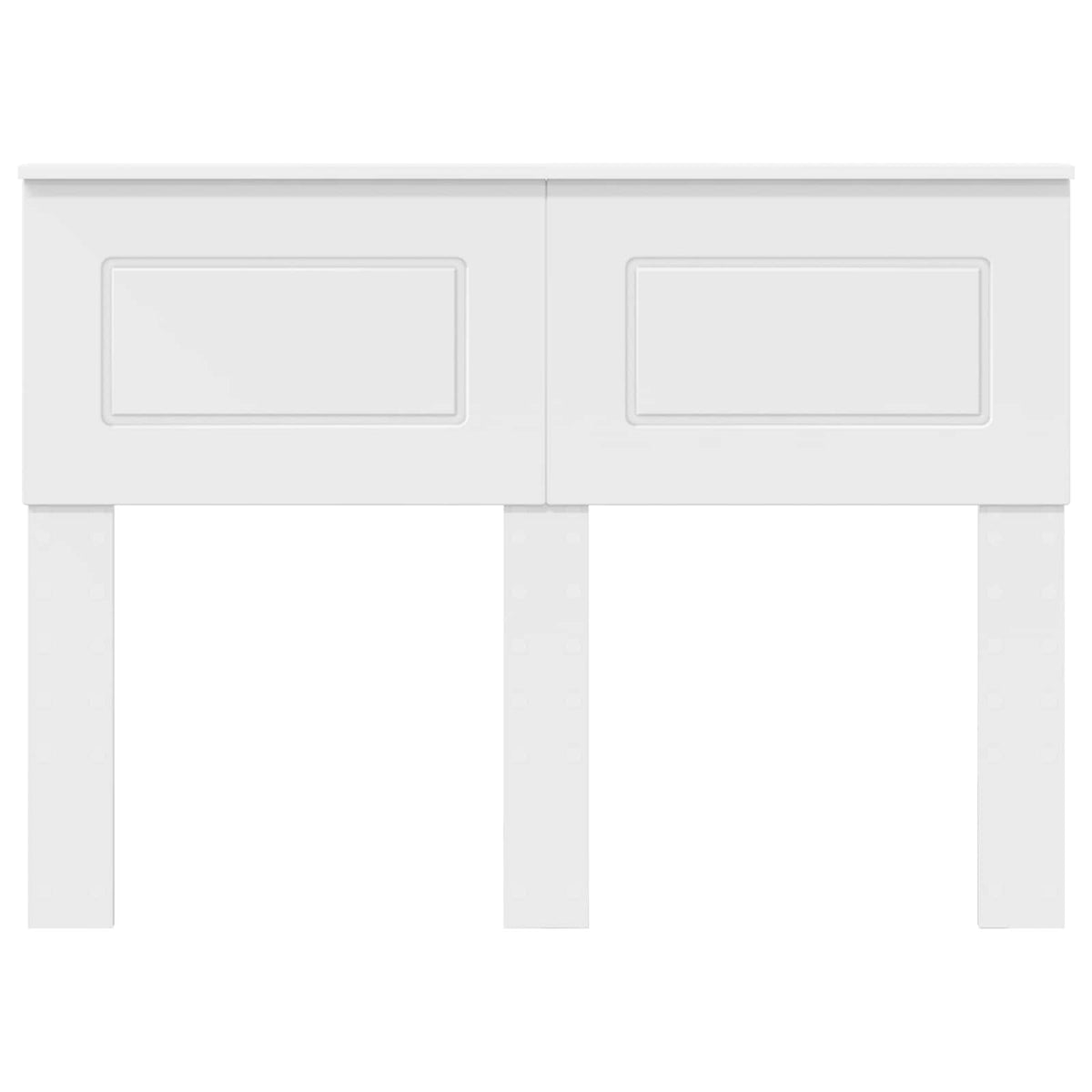 vidaXL Headboard White Engineered wood