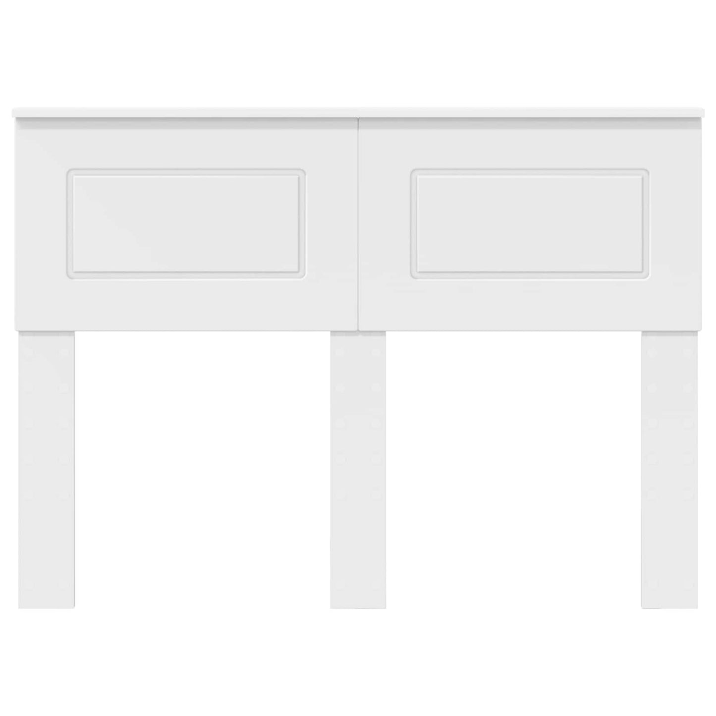 vidaXL Headboard White Engineered wood