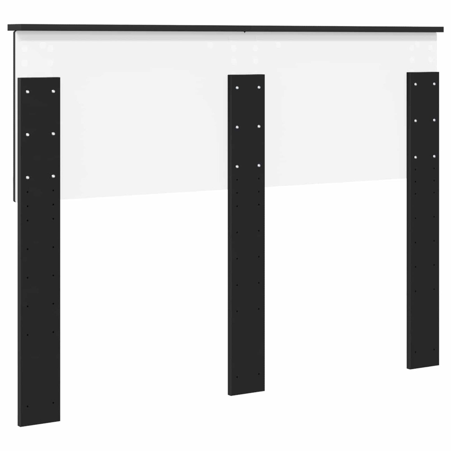 vidaXL Headboard Black Oak Engineered wood