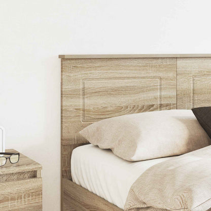 vidaXL Headboard Sonoma Oak Engineered wood