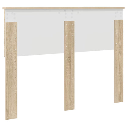 vidaXL Headboard Sonoma Oak Engineered wood