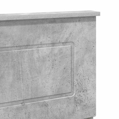 vidaXL Headboard Concrete Grey Engineered wood