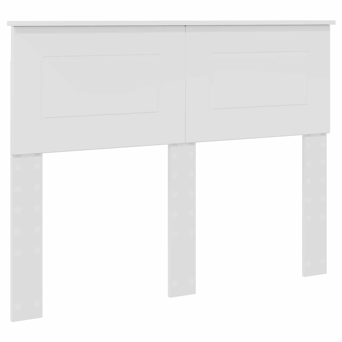 vidaXL Headboard Gloss White Engineered wood