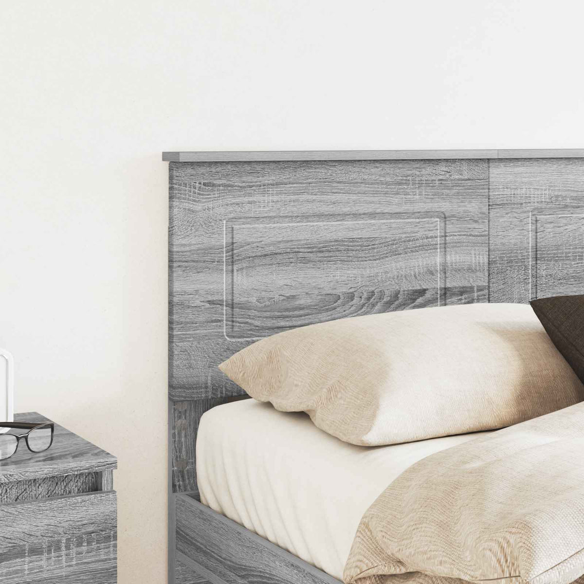 vidaXL Headboard Grey Sonoma Engineered wood