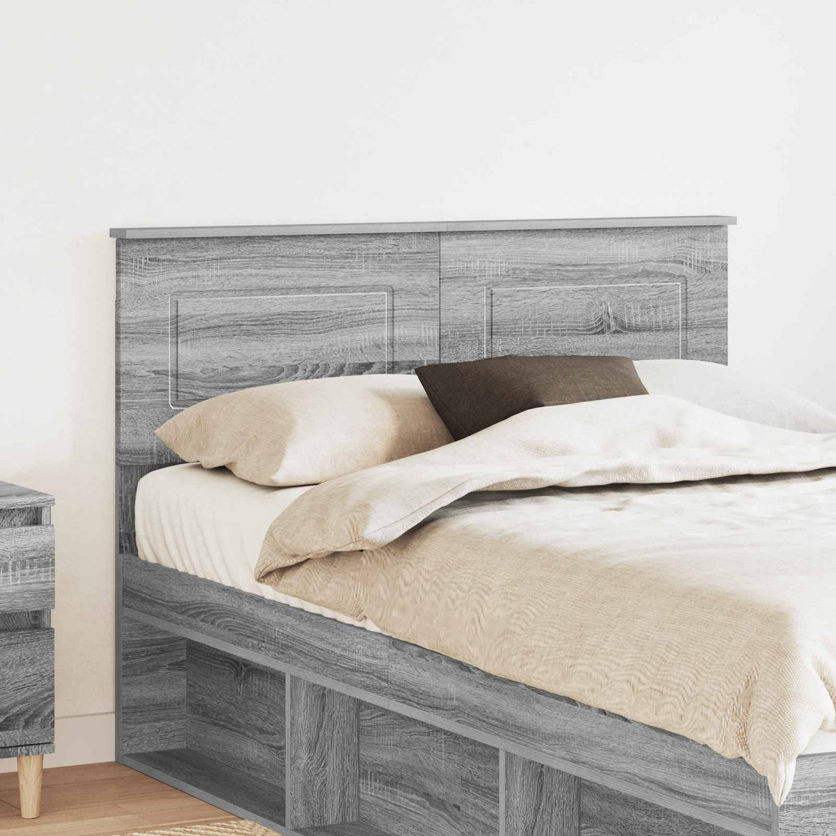 vidaXL Headboard Grey Sonoma Engineered wood